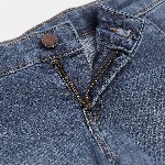 HERE&NOW Boys Blue Slim Fit Low Distress Light Fade Stretchable Jeans