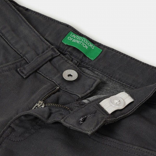 United Colors of Benetton Boy Mid-Rise Slim Fit Jeans