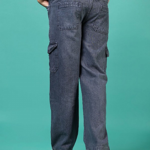 V-Mart Boys Straight Fit Low Distress Jeans