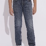 Jack & Jones Junior Boys Mid-Rise Straight Fit Stretchable Jeans