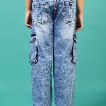 V-Mart Boys Jogger Slash Knee Light Fade Jeans