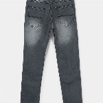 Urbano Juniors Boys Grey Slim Fit Mid-Rise Clean Look Stretchable Jeans