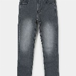 Urbano Juniors Boys Grey Slim Fit Mid-Rise Clean Look Stretchable Jeans