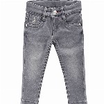 U.S. Polo Assn. Kids Boys Slim Fit Whiskers & Chevrons Light Fade Stretchable Jeans