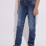 Jack & Jones Junior Boys Straight Fit Denim Cotton Heavy Fade Jeans