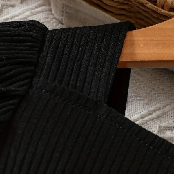 BAESD Girls Floral Flutter Sleeve Net Fit & Flare Dress