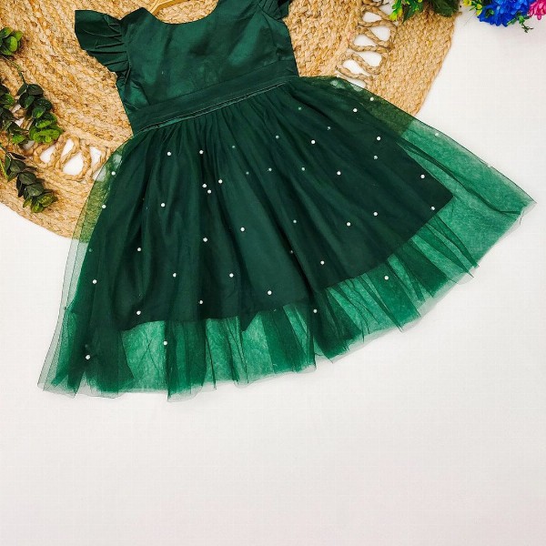 Tejam Satin Fit & Flare Dress