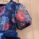 Miss & Chief Embellished Crepe A-Line Dress