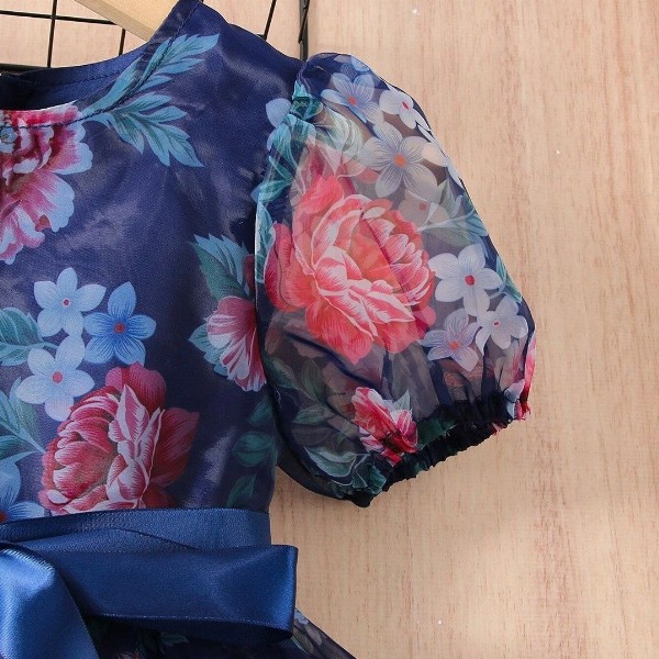 Miss & Chief Embellished Crepe A-Line Dress