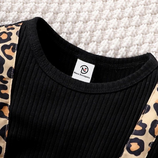 BAESD Animal Printed Fit & Flare Dress