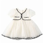 StyleCast x Revolte Puff Sleeve Fit & Flare Dress