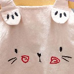 YK Colourblocked Cotton Pinafore Dress