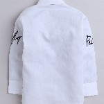 BAESD Boys 3 Pieces Checked Embellished Single-Breasted Suits