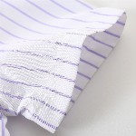 StyleCast x Revolte Boys Striped Pure Cotton Three Piece Suit