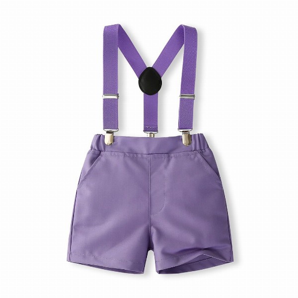 StyleCast x Revolte Boys Striped Pure Cotton Three Piece Suit