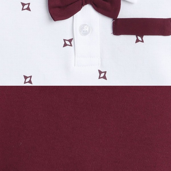 BUMZEE Boys Pure Cotton Printed Leotard With Shorts