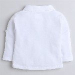 BUMZEE Infant Boys Pure Cotton Shirt With Shorts & Waistcoat