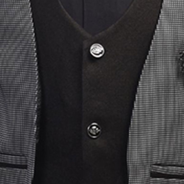 BAESD Boys 3-Pcs Checked Suits, Wedding and all Ocassions.