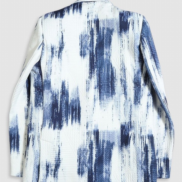 CAVIO Boys Printed Pure Cotton Single-Breasted Blazer With Crew-Neck T-Shirt