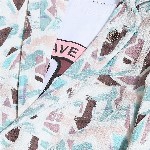 CAVIO Boys Printed Pure Cotton Single-Breasted Blazer With Crew-Neck T-Shirt