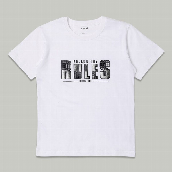 CAVIO Boys Printed Pure Cotton Single Breasted Blazer With T-Shirt