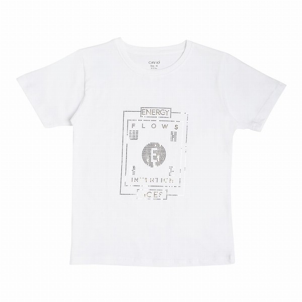 CAVIO Boys Geometric Pure Cotton Cambric Blazer With T-shirt