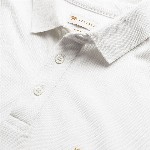 Andamen Men Solid Polo Collar Cotton T-Shirt