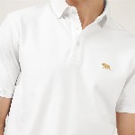 Andamen Men Solid Polo Collar Cotton T-Shirt