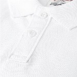 Roadster Men White Polo Collar Cotton Pure Cotton T-shirt