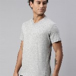 Levis Men Pure Cotton V Neck Short Sleeve Tshirt