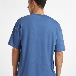 NOBERO Graphic Printed Drop Shoulder Sleeves Cotton Oversized T-Shirt