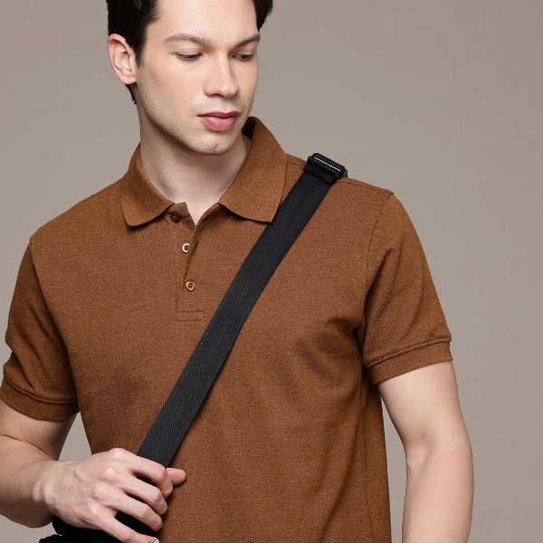 Moda Rapido Men Polo Collar T-shirt