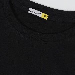 Bewakoof Men Black Printed Oversized T-shirt