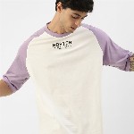 Maniac Raglan Sleeves Typography Printed Oversized T-shirt