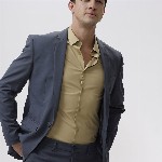 The Collection Men's Slim Fit Casual Shirt