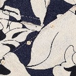 HERE&NOW Men Navy Blue & Off White Slim Fit Printed Casual Shirt