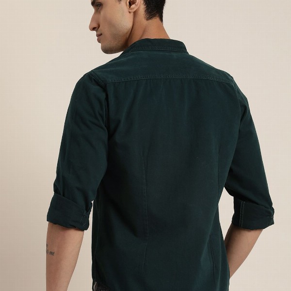 Moda Rapido Solid Casual Shirt