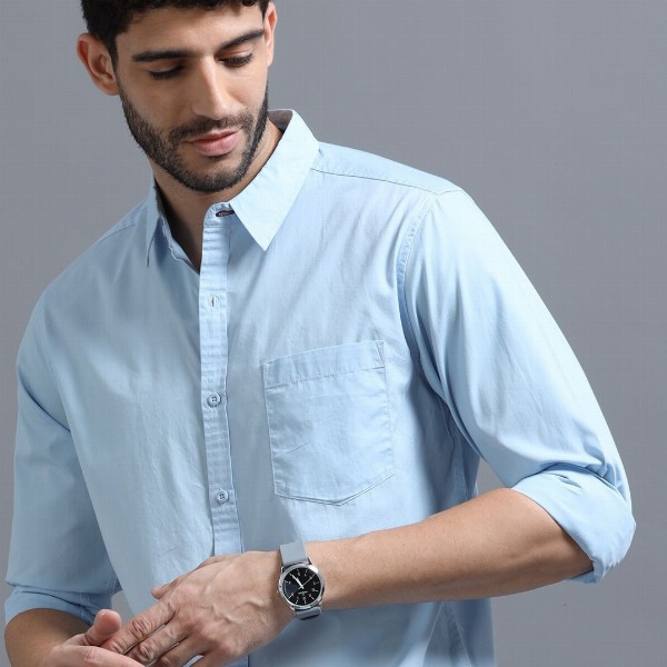The Roadster Lifestyle Co Pure Cotton Full Sleeve Shirts