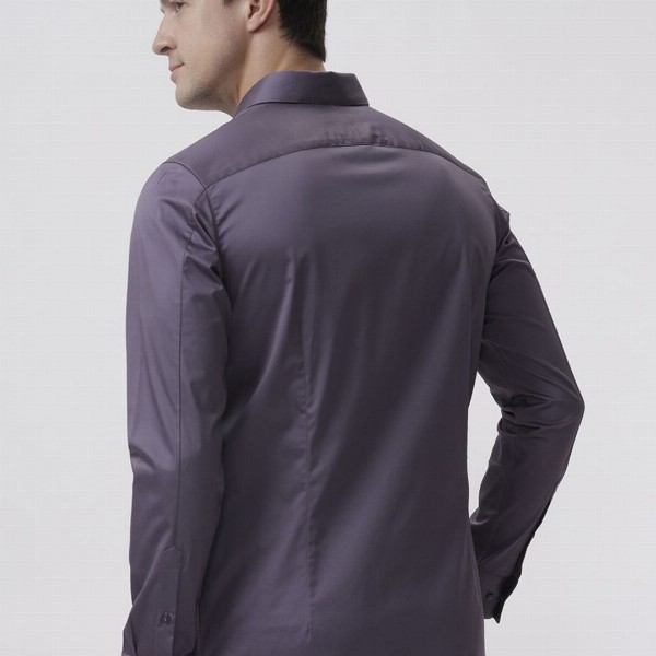 The Collection Men Classic Slim Fit Opaque Casual Shirt