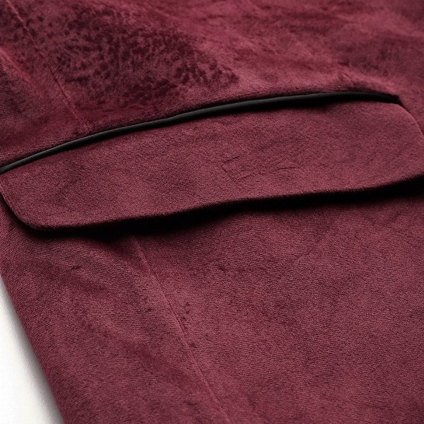 INVICTUS Velvet Finish Slim Fit Party Blazer