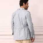 Mr Bowerbird Redloop Power Blazers Single-Breasted Tailored Fit Blazer with Shoulder Tabs